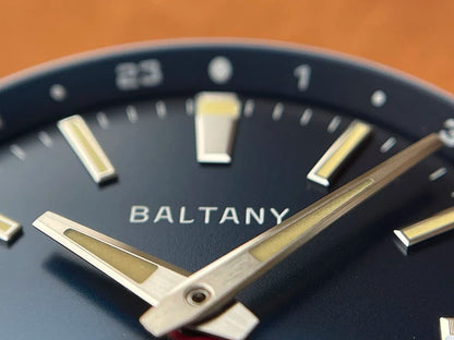 Baltany 2025 New Nh34 Gmt Men's Mechanical Watch 40Mm Sapphire Luminous C3 Stainless Steel Waterproof Sports 20Bar Watches for M