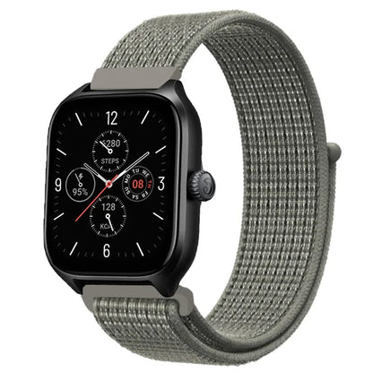 Nylon Loop Strap for Amazfit GTR 47mm/GTR2/2e/3/3 Pro/4/GTS/2/mini/3/4 Bracelet for Amazfit Balance/bip 5/Stratos 2 2S