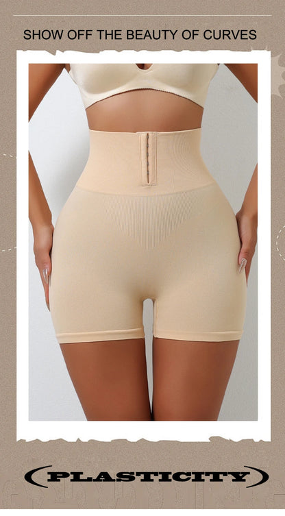 Flarixa High Waist Seamless Panties Flat Belly Shaping Women Breasted Shaperwear Tummy Butt Lift Pants Slimming Underwear