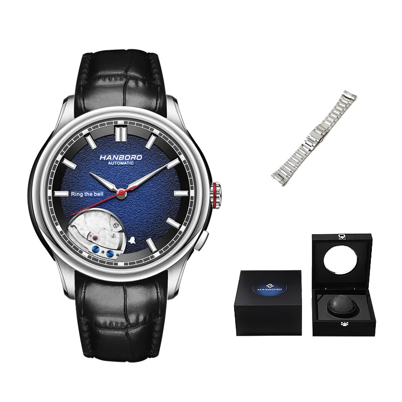 HANBORO Chime Series Modified Movement Men's Personalized Automatic Mechanical Watch