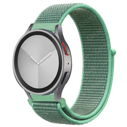 Nylon loop Band For Samsung Galaxy Watch 7 FE 6/5/pro/4/Classic/active 2 40-44mm 20mm/22mm sport bracelet huawei gt 2/e/3 strap