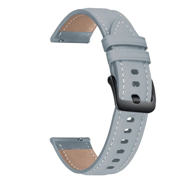 Strap For Amazfit Active/GTS 4 Mini/GTS 3/GTS 2/GTS 2E Leather Band Bracelet For Amazfit GTR 42mm/Mini Watchband Wristband