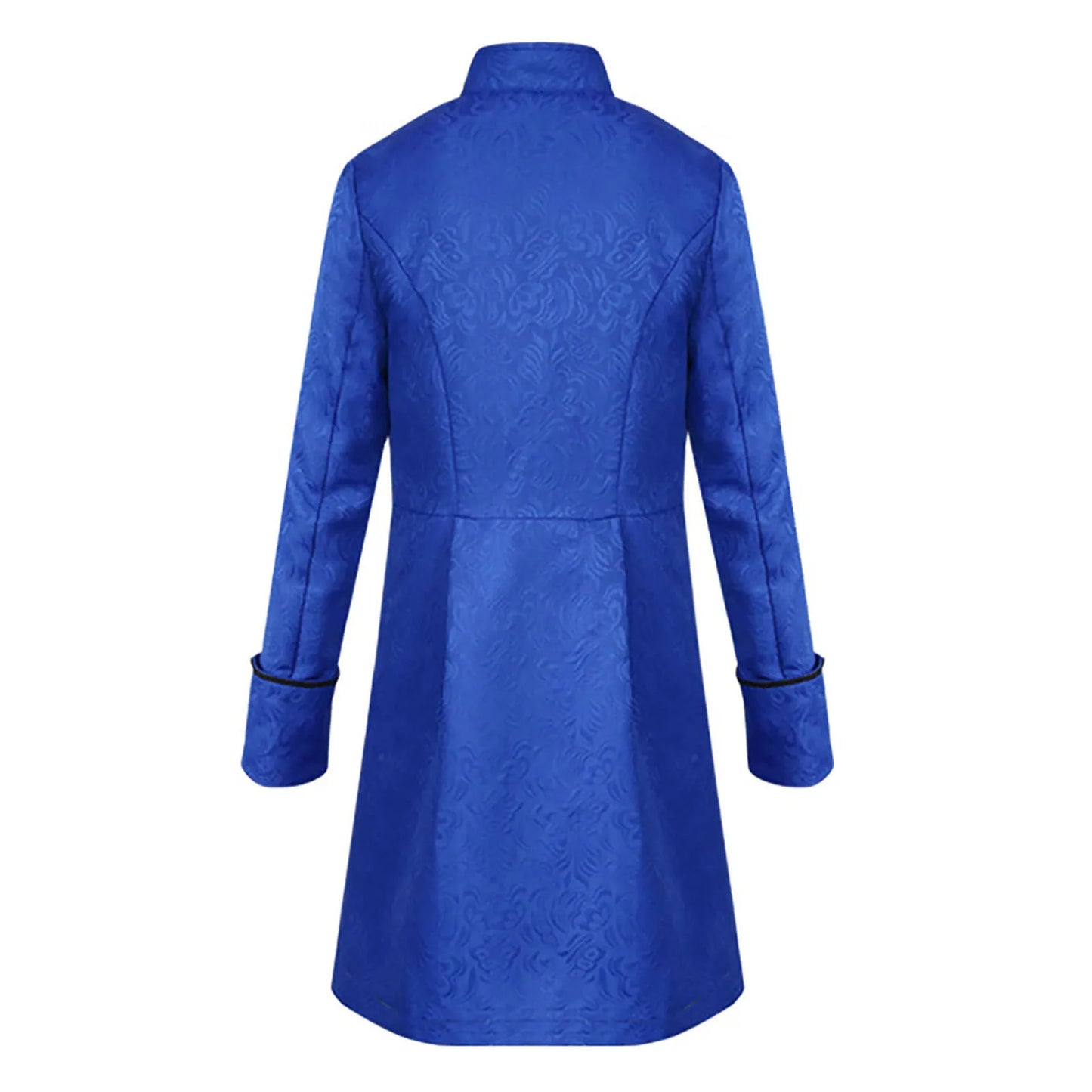 Men Steampunk Gothic Victorian Jacket Vintage Tailcoat Medieval Frock Coat Uniform Renaissance Halloween Pretend Play Costume