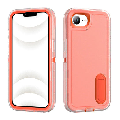 For iPhone 17 16e 16 15 14 13 12 11 Pro Max 2025 Heavy Duty Shockproof Anti-Scratch Rugged Protective with Kickstand Cover