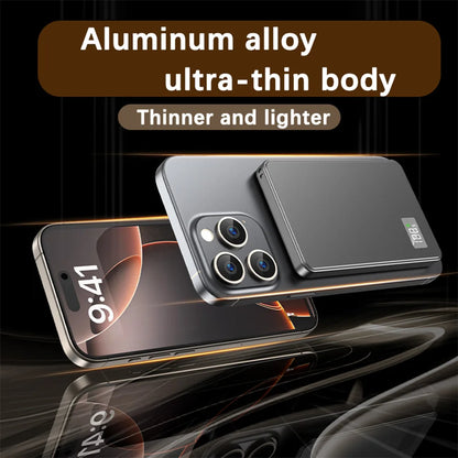 500000mAh Magnetic Power Bank Portable Wireless PD22.5W Fast Charging External Battery for Magsafe For iPhone Samsung