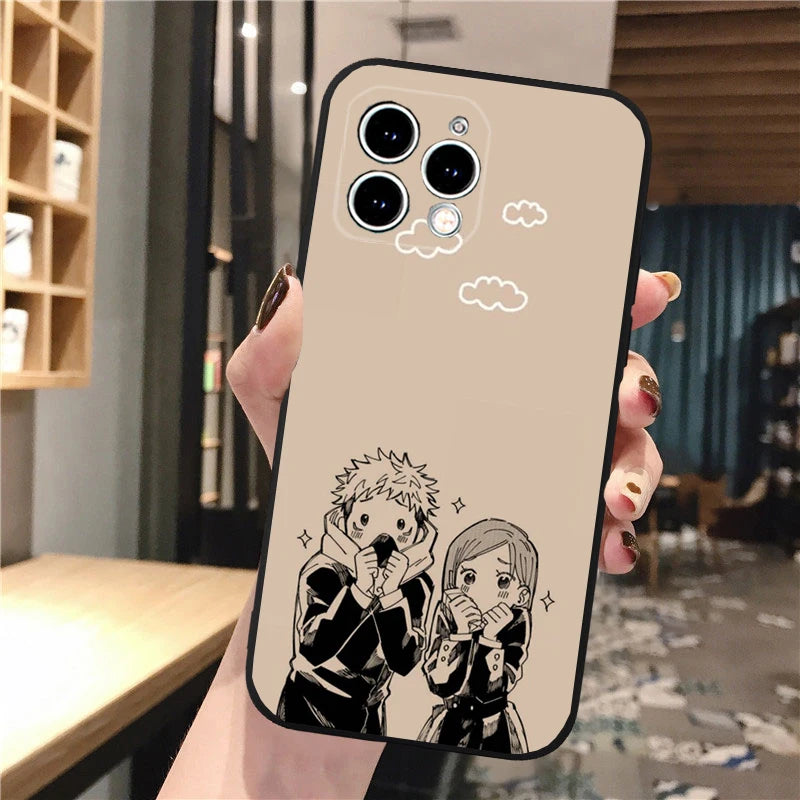 Satoru Gojo Jujutsu Kaisen Phone Case For iphone 17 Pro Max 17 Air 16 15 14 13 Pro Max 15 16 Pro 15Plus