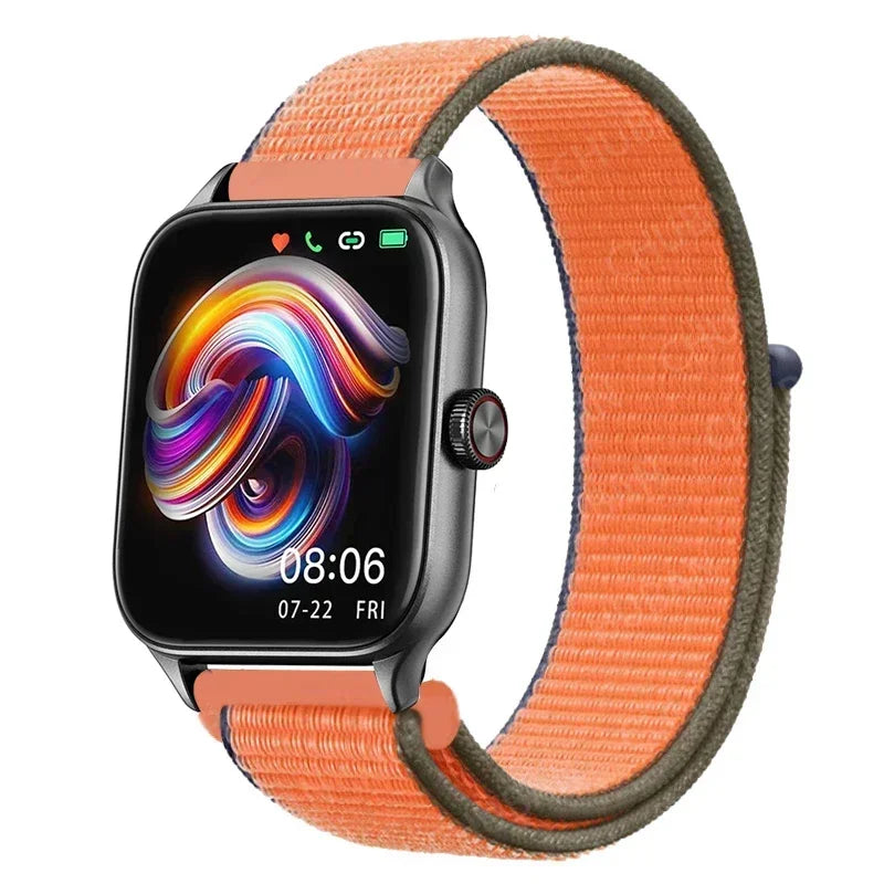 Nylon Loop band For Amazfit GTS 4/2/3pro/2e/GTS2 Mini/GTR 4 42mm/47mm/GTR2/2e/stratos belt bracelet Amazfit bip 20mm 22mm strap