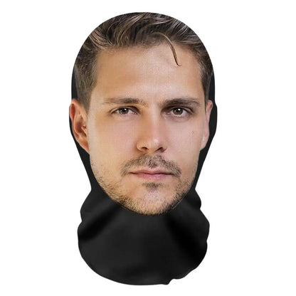 Realistic Mask Cosplay Prop Funny Mesh Mask Full Face Headwear Party Halloween Masks New