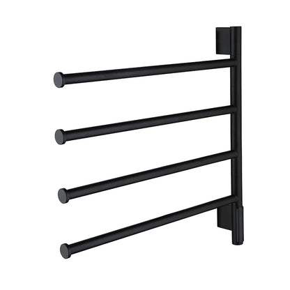 Electric Heating Towel Rails 180° Rotation Left & Right SUS304 Bathroom  Wall Mounted Towel Warmer Holder  220V