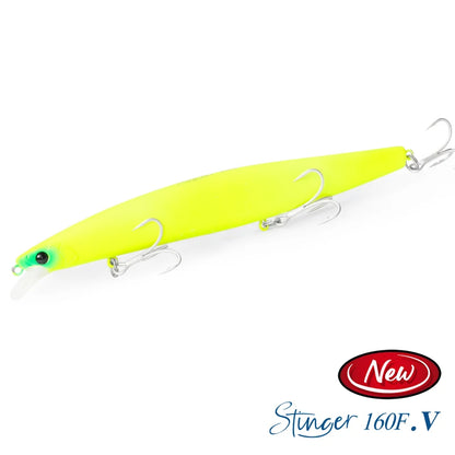 31g Floating Minnow STINGER 160F Saltwater Fishing Lure  Ultra-long Casting Hard Baits 500G Large Baits