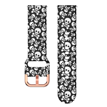 band For Amazfit GTS/4/2/2e/3 GTS2 Mini/GTR 4/3/Pro/47mm/GTR2/2e/stratos 2/3 Bracelet Amazfit Bip 6 5 Printed strap