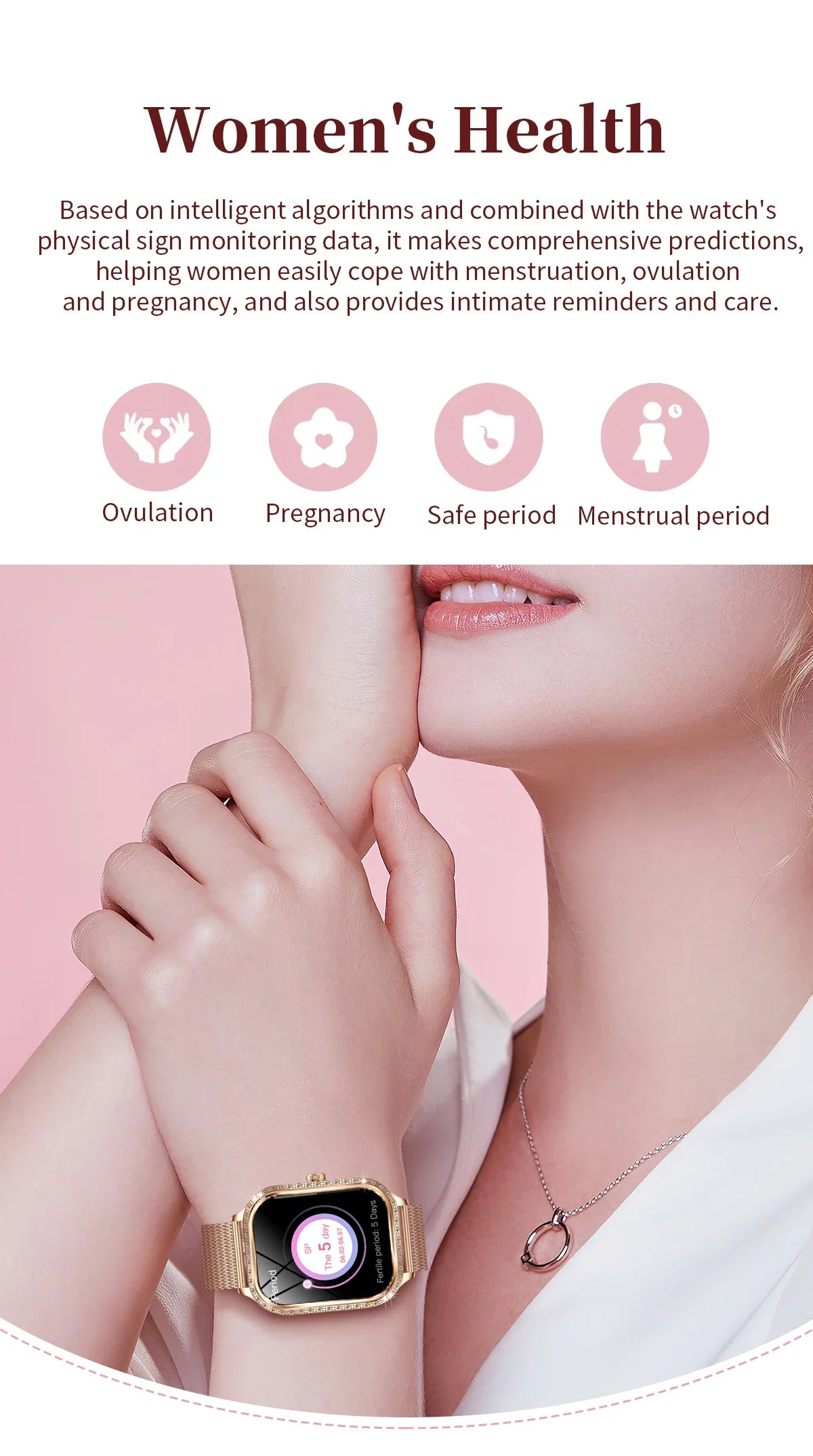 Xiaomi 1.75' AMOLED Smartwatch Women Men Bluetooth Call IP68 Waterproof Weather Menu Heart Rate Step Fitness Sports Smart Watch