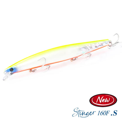 Floating Minnow Fishing Lure STINGER 163mm 31g Long Casting Artificial Seabass Saltwater Large Hard Baits