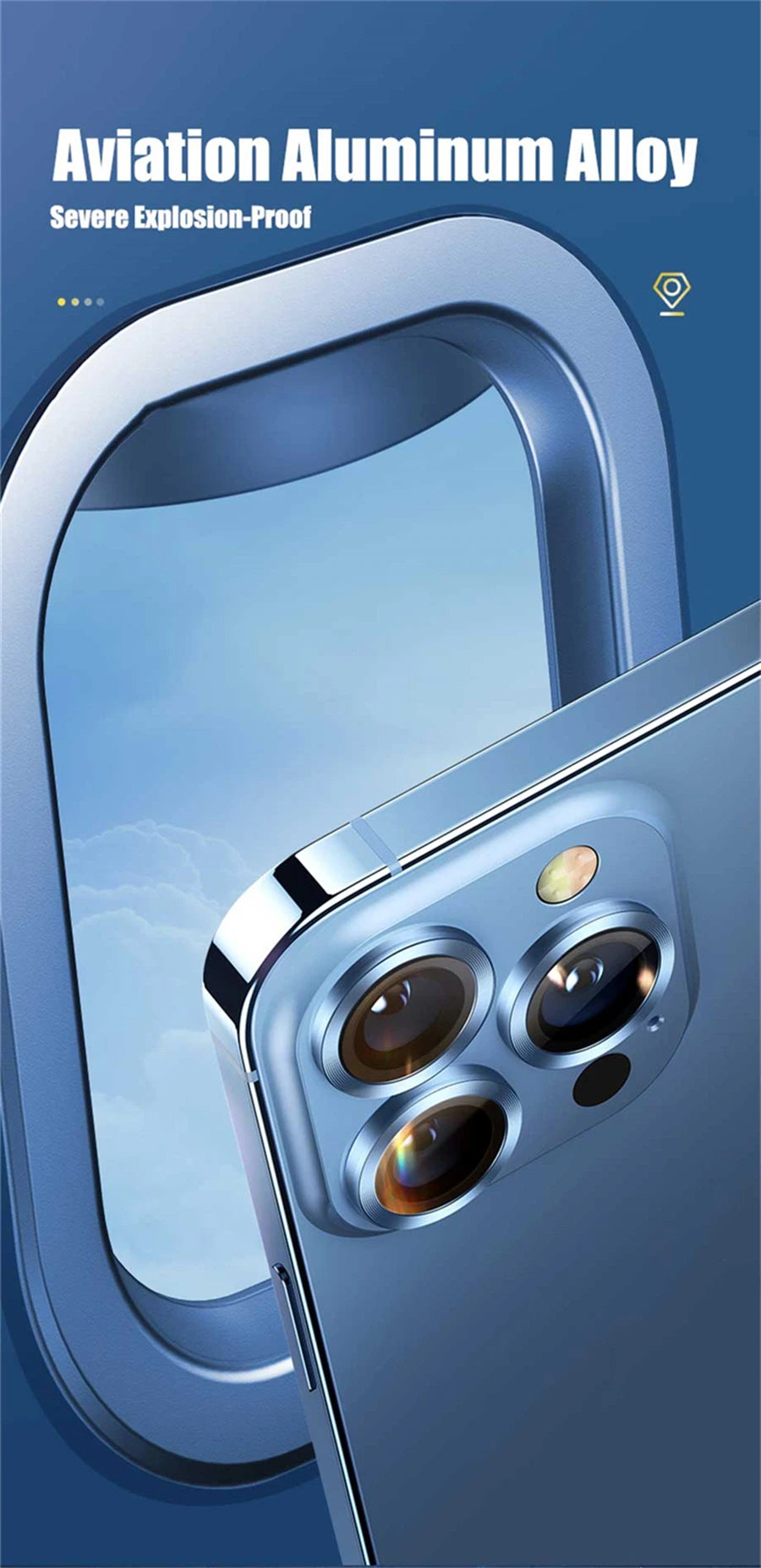 Protector For iPhone 16 Pro Max 15 14 13 12 Mini Pro Max Metal Ring Tempered Glass Lens Cover Cap