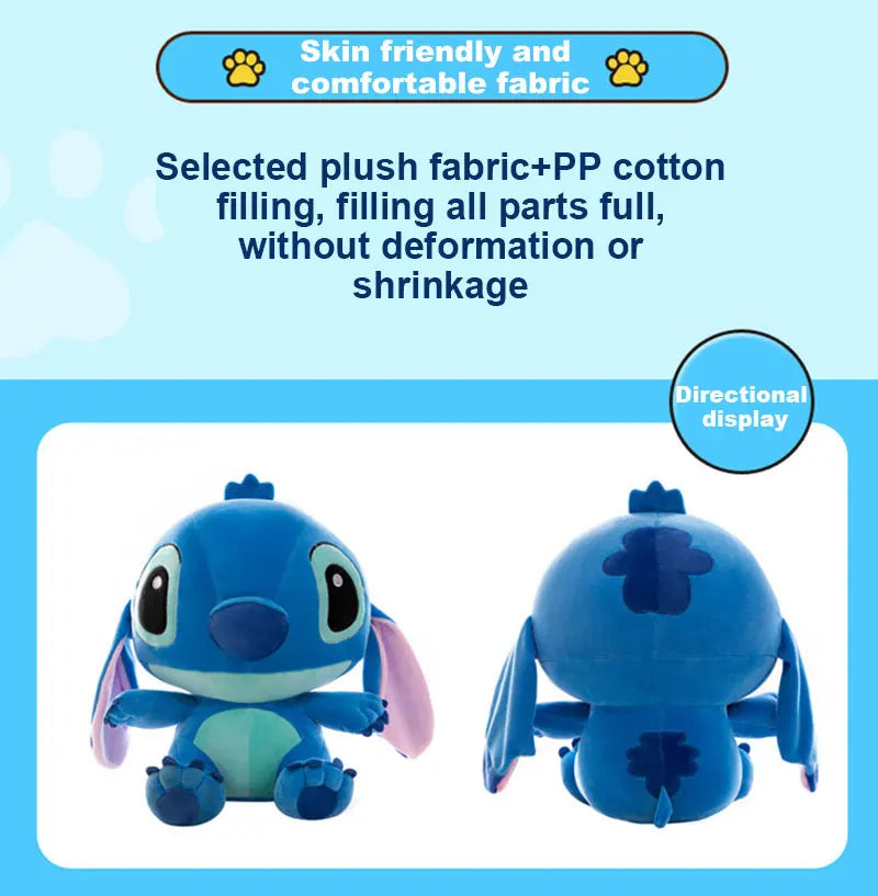 Lilo & Stitch Couple Models Cartoon Stuffed Plush Anime Plushs Toys Pendant Toy Pillow Kids Birthday Gift