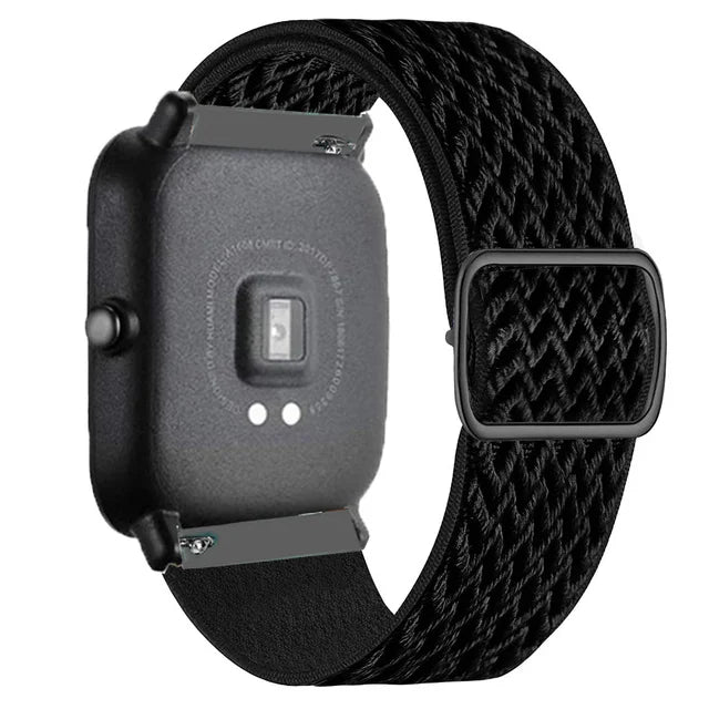 band For Amazfit GTS 4/2/2e/3/GTS2 Mini/GTR/4/3/Pro/GTR2/42mm/stratos Nylon Elastic Watch Bracelet Amazfit bip strap