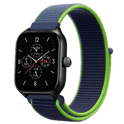 Nylon Loop Strap for Amazfit GTR 47mm/GTR2/2e/3/3 Pro/4/GTS/2/mini/3/4 Bracelet for Amazfit Balance/bip 5/Stratos 2 2S