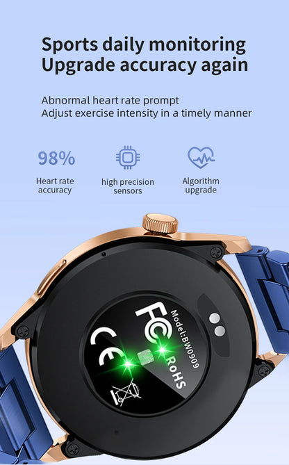 LIGE 2025 New Smartwatch Men For Android iOS Phone 1.38" HD Bluetooth Call Heart Rate Monitor Waterproof Sport Smart Watch Women