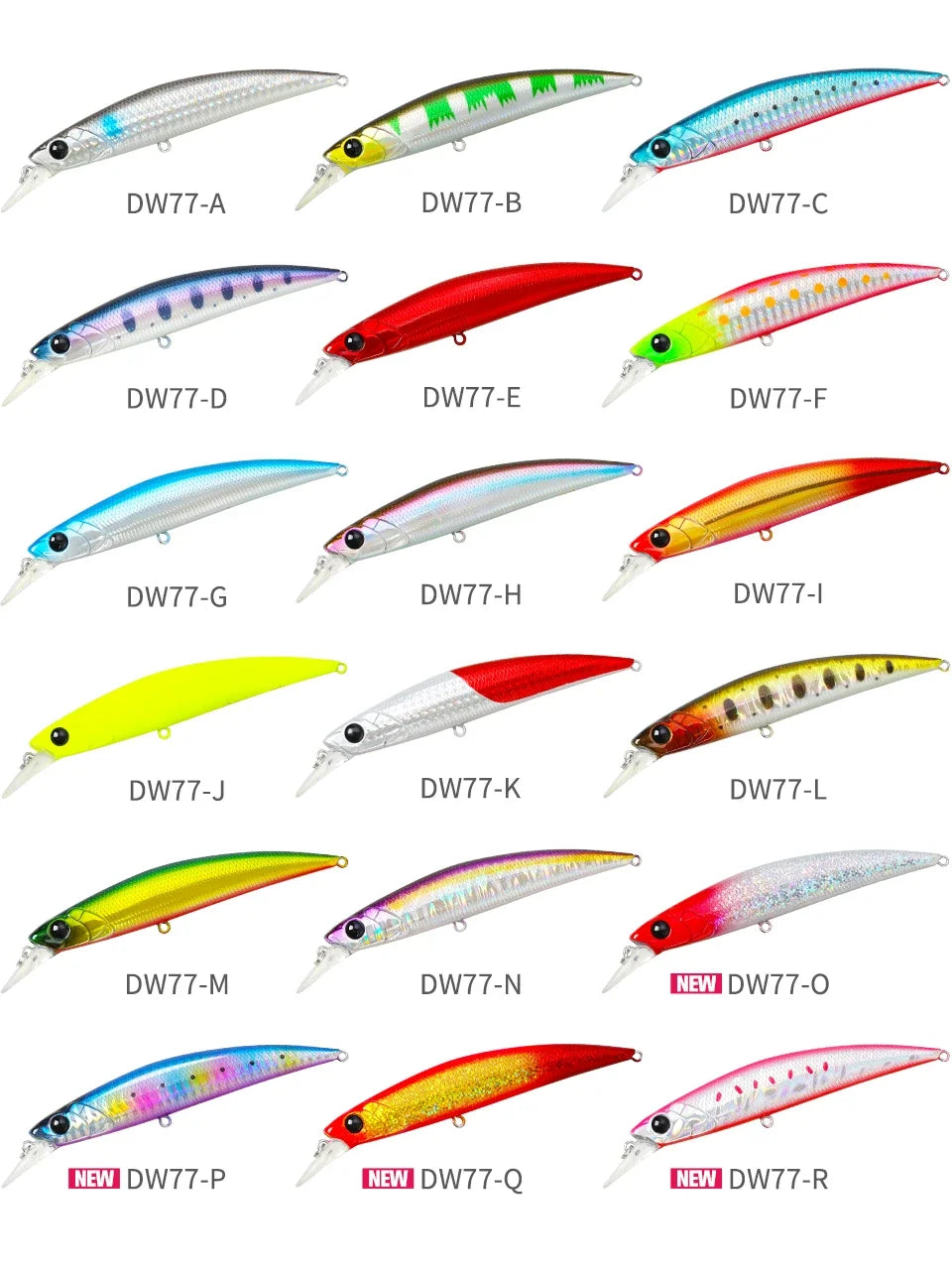 Sinking Minnow 110S DW77 110mm 22g Long Casting Fishing Lure Large Trout Seabass Sea Fishing Hard bait