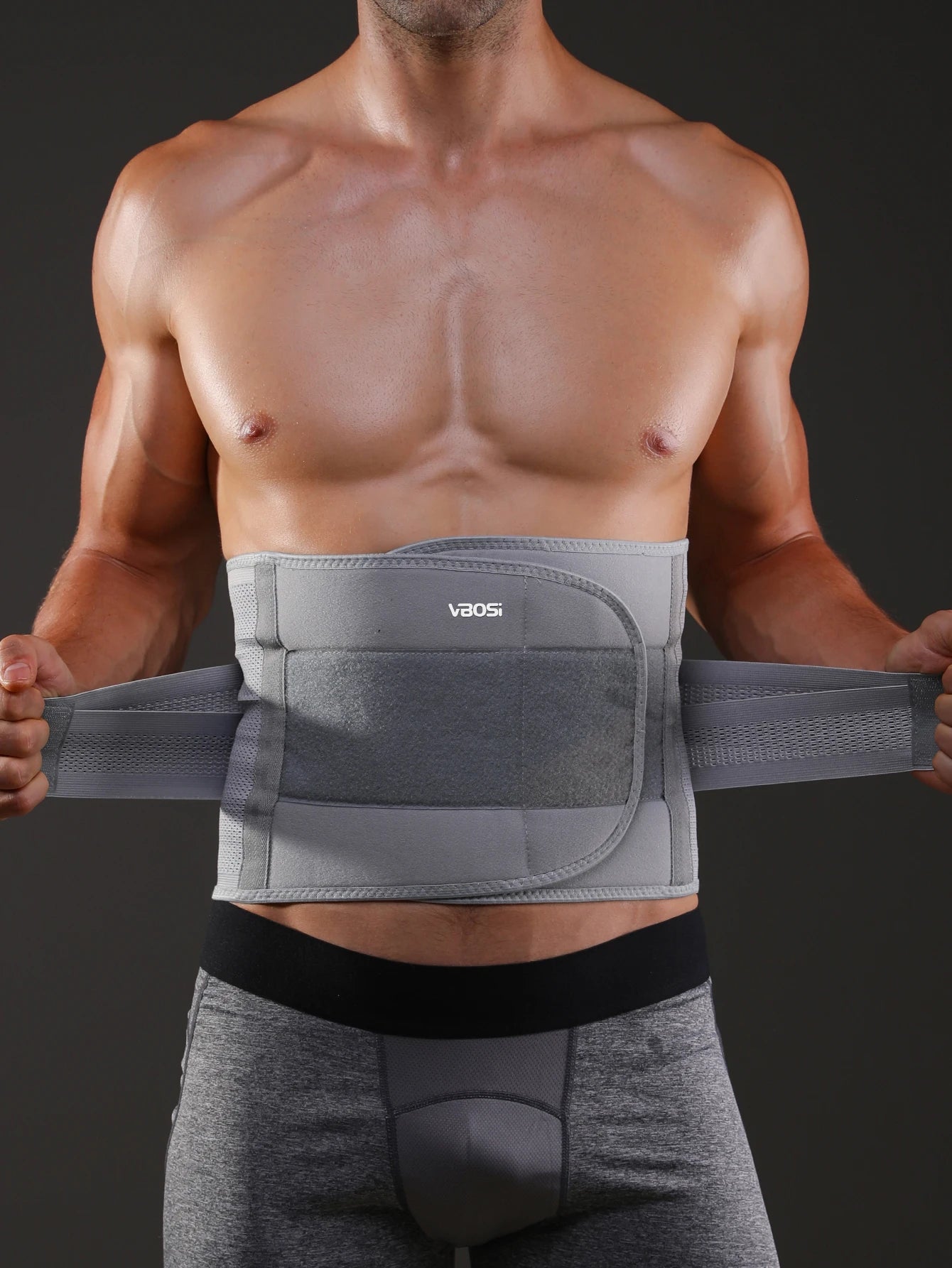 Unisex Lower Back Support Waist Trainer Tummy Band for Weightlifting Cycling