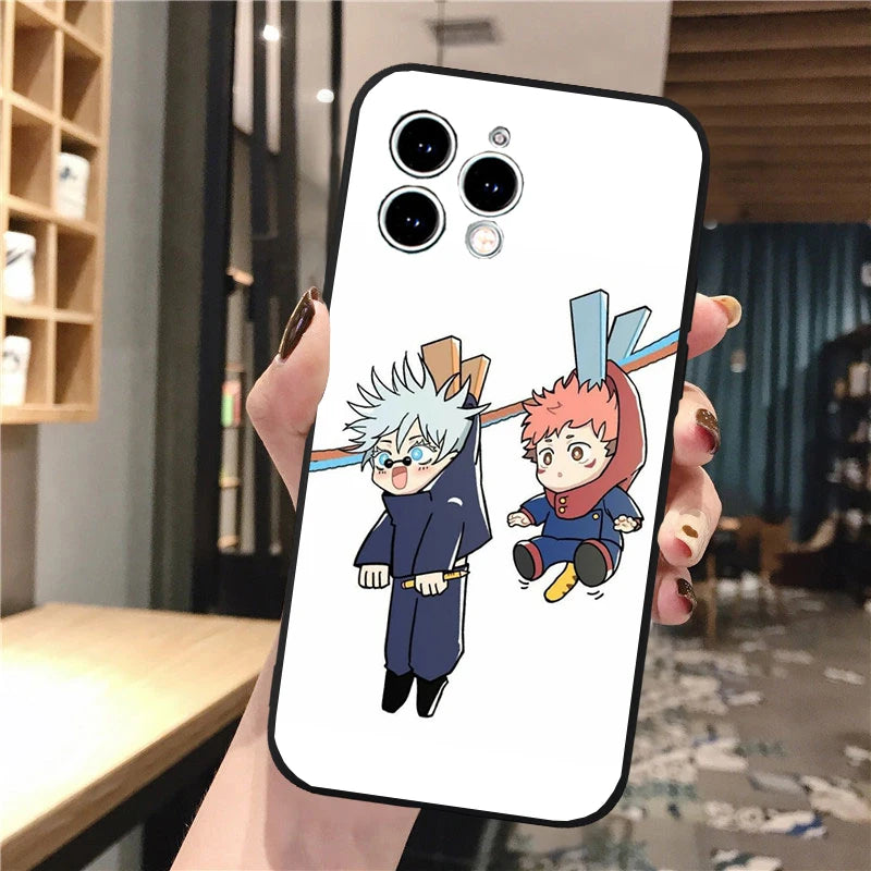 Satoru Gojo Jujutsu Kaisen Phone Case For iphone 17 Pro Max 17 Air 16 15 14 13 Pro Max 15 16 Pro 15Plus