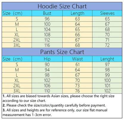 Women's Autumn Winter Casual Sports Jogging Suits Green Brooklyn Printed Hoodies and Sweatpants Girls Urban Fashion Warm Outfits