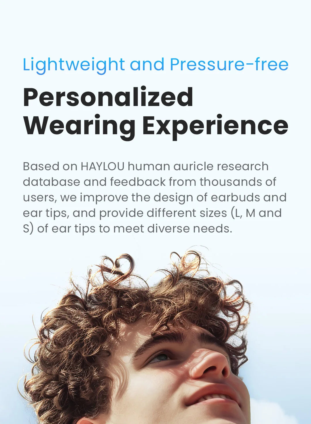 HAYLOU Mori Pro Bluetooth 5.4 Earphones Wireless  43dB Adaptive Hybrid ANC Hi-Res LDAC Earbuds 6 Mic Headphones 28H Battery Life