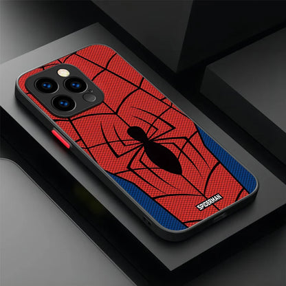 Spider Man Creative Shockproof Phone Case for IPhone 17 Air 15 16E 16 Plus 14 13 12 11 Pro Max XR X XS Max SE 2020 Bumper Cover