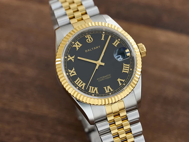 Baltany 39mm Dress Watches for Men S4094 10ATMWaterproof NH35 Automatic Luxury Watches Man DJ Homage Mechanical Wristwatches Man