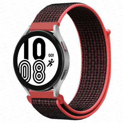 Nylon Loop Band For Samsung Galaxy Watch 6 4 7 classic/5 Pro/active 2/Gear S3 20mm/22mm Bracelet Huawei watch GT 2e 3 pro strap
