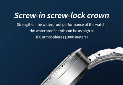 ADDIESDIVE Men's Diver's Watches 1000m Sapphire Glass Super Luminous Calendar NH35A Automatic Mechanical Wristwatch Luxury Watch