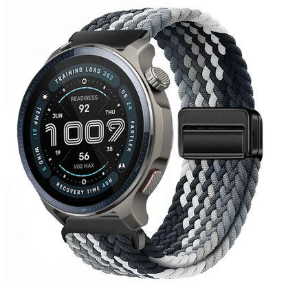 Watch Strap For Huami Amazfit Balance 2 Band GTR 4 2 2E GTR3 Pro/GTS 4/3/2 mini/Bip 3 6 U S Braided Magnetic Bracelet