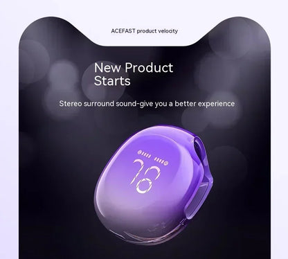 ACEFAST T9 Bluetooth Earphone Wireless IPX4 Waterproof Headset Gift 5.3 Stereo Surround Noise Reduction Hi Res Office Earbuds