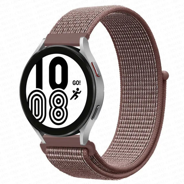 Nylon Loop Band For Samsung Galaxy Watch 6 4 7 classic/5 Pro/active 2/Gear S3 20mm/22mm Bracelet Huawei watch GT 2e 3 pro strap