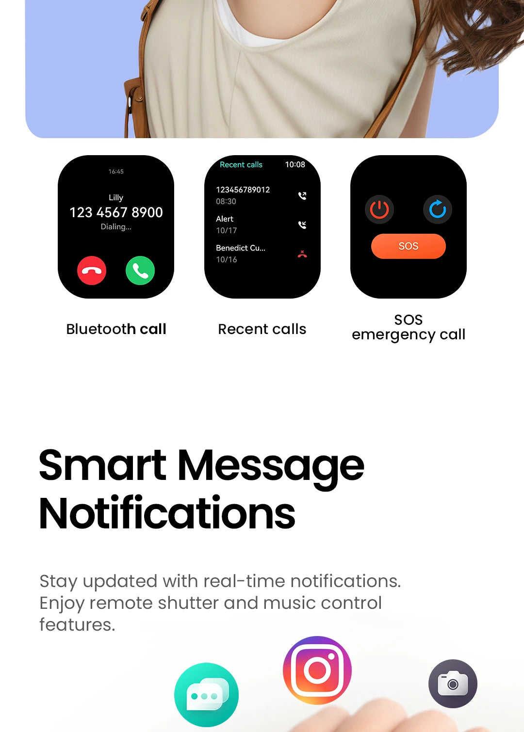 HAYLOU Watch S6 Voice Calling Smart Watch Men Health Monitoring IP68 Waterproof Smart Notifications Voice Assistant Smartwatch