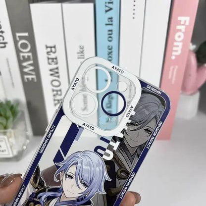 Case for Iphone 17 16 15 Pro Max 11 12 13 14 Pro Max 16e 17 Air 17Pro 16 Plus 13 Mini 16Pro Cover Wanderer Hu Tao Genshin Impact