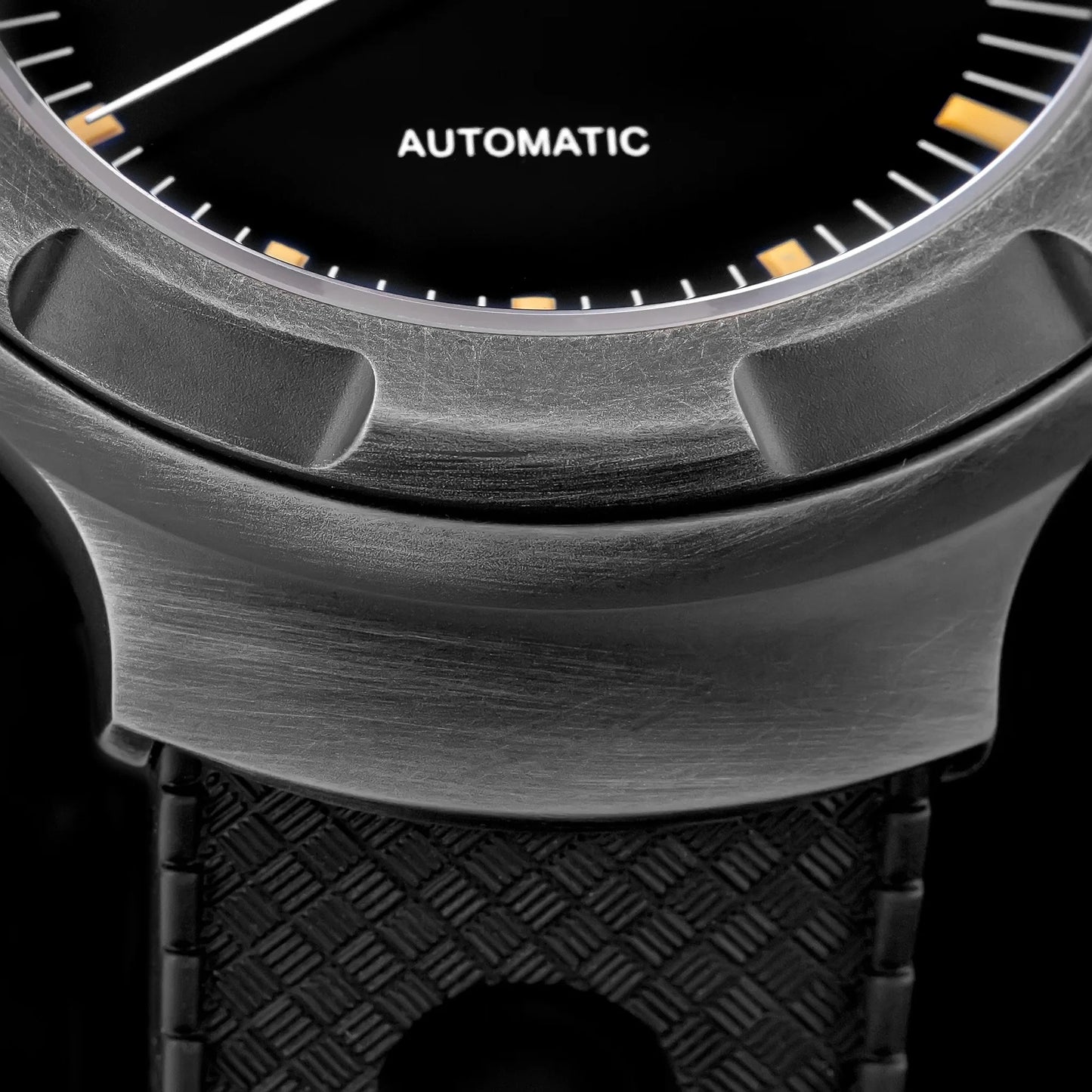 New Thorn Watch T018 PT5000 Movement Sapphire Waterproof Luminous Fluororubber Strap Men's Watches Salutes Classic