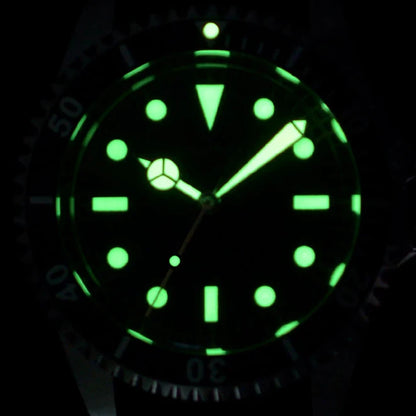 Baltany Men Automatic Watch 39mm Mechaical Wristwatch Sapphire Diver 20ATM Waterproof C3 Luminous NH38 Ceramic Bezel