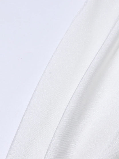 TWOTWINSTYLE Solid Slimming Fashion Mini Dresses for Women High Waist Patchwork 3D Flower Temperament Dress Female Clothing New