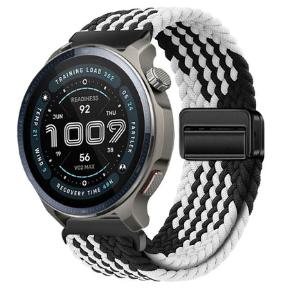 Watch Strap For Huami Amazfit Balance 2 Band GTR 4 2 2E GTR3 Pro/GTS 4/3/2 mini/Bip 3 6 U S Braided Magnetic Bracelet