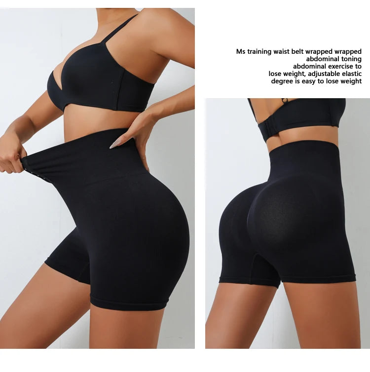 Flarixa High Waist Seamless Panties Flat Belly Shaping Women Breasted Shaperwear Tummy Butt Lift Pants Slimming Underwear