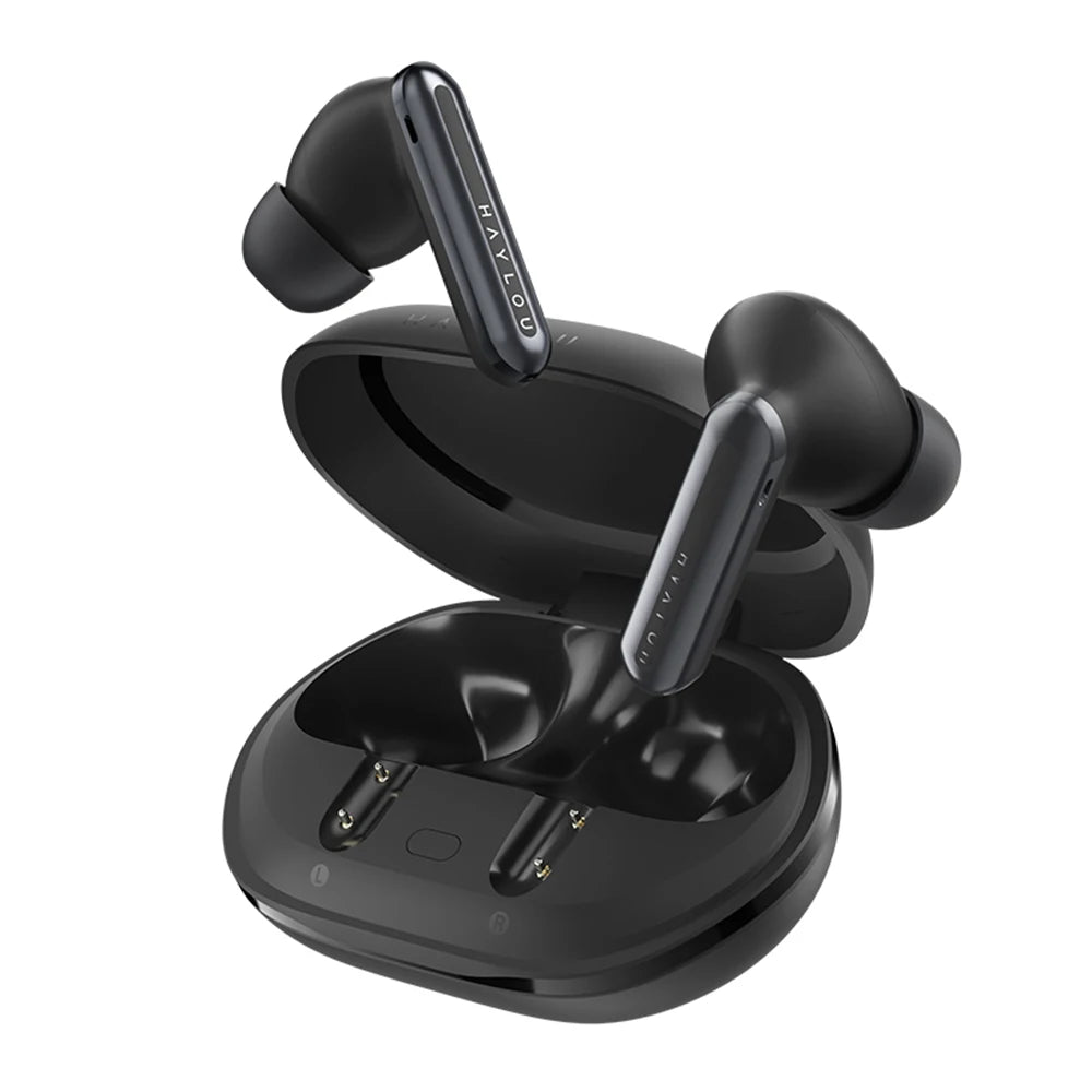 HAYLOU Mori Pro Bluetooth 5.4 Earphones Wireless  43dB Adaptive Noise Cancellation Earbuds 6 Mic Headphones 28H Battery Life