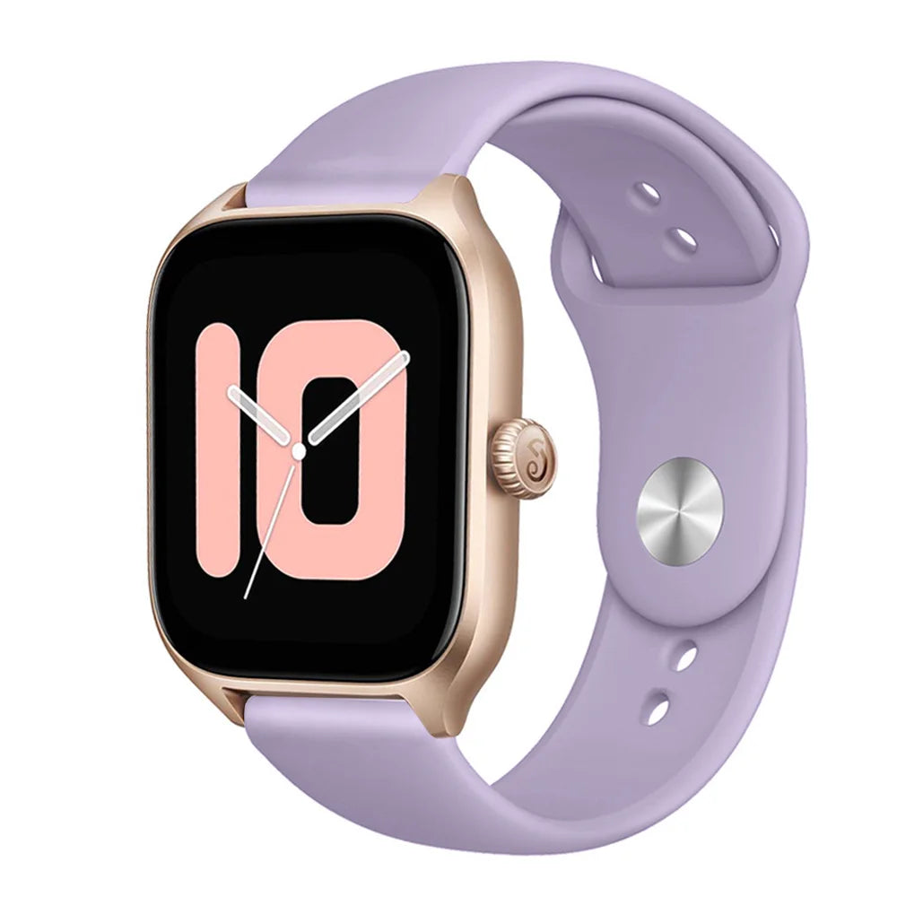 Silicone band For Amazfit GTS 3/2/2e/GTS2 Mini/GTR 42mm/47mm/GTR 3/3 Pro/2/2e Sport Watch Bracelet Amazfit bip 6 strap