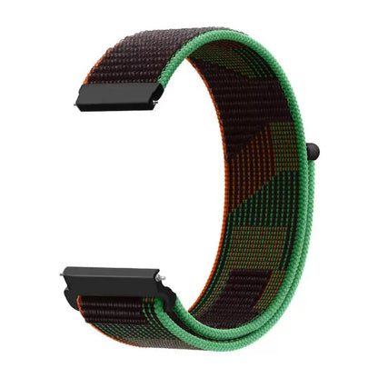 Nylon Loop Strap for Samsung Galaxy Watch 3/4/5/6/Gear S3 Wristband for Huawei Watch 4/GT-2-3-Pro/Amazfit GTR/GTS Belt