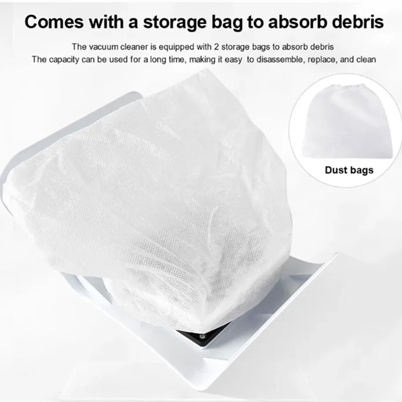 Nail Dust Collector Vacuum Cleaner Manicure Machine Tools Strong Power Low Noise Nail Art Tool Nail Vacuum Cleaner