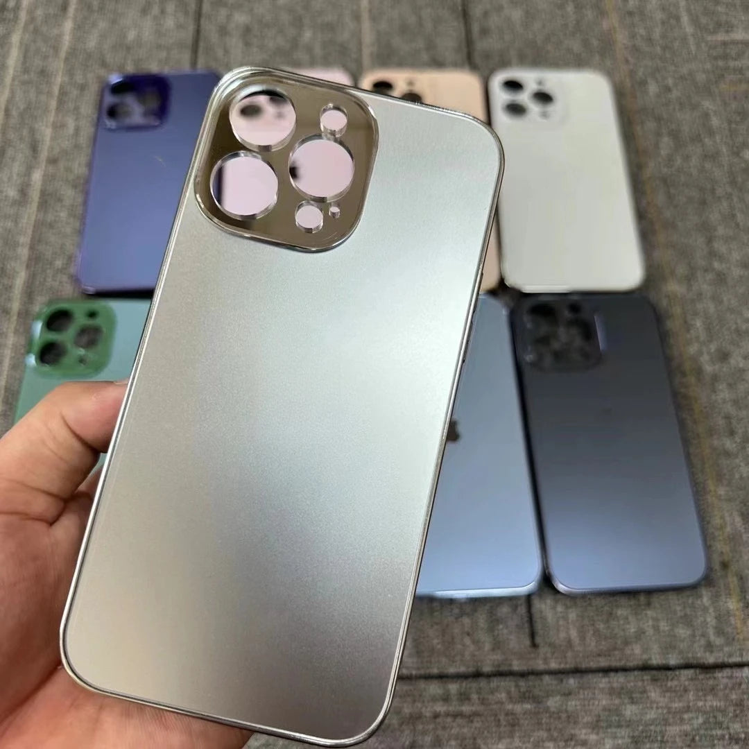 Advanced Luxury Primary Color Iphone 17 12 13 14 15 16 Pro Max Phone Case