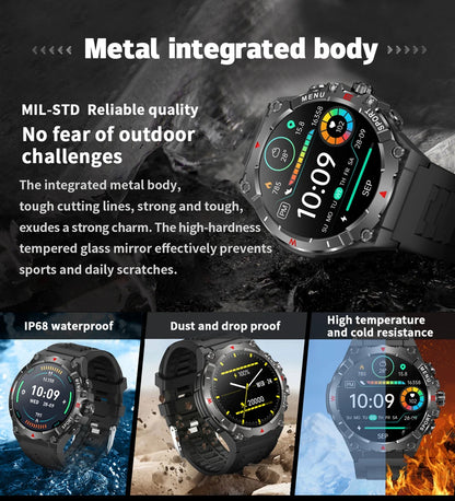 COLMI V76 GPS Smartwatch 1.43" Ultra AMOLED Display Built-in Compass Altimeter Bluetooth Call Smart Watch 500mAh Battery