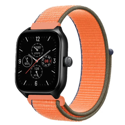 Nylon Loop Strap for Amazfit GTR 47mm/GTR2/2e/3/3 Pro/4/GTS/2/mini/3/4 Bracelet for Amazfit Balance/bip 5/Stratos 2 2S