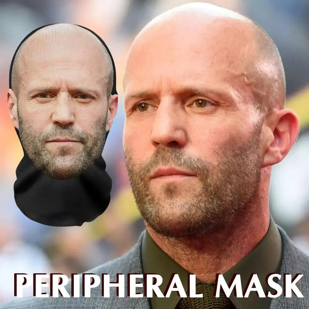 Realistic Mask Cosplay Prop Funny Mesh Mask Full Face Headwear Party Halloween Masks New