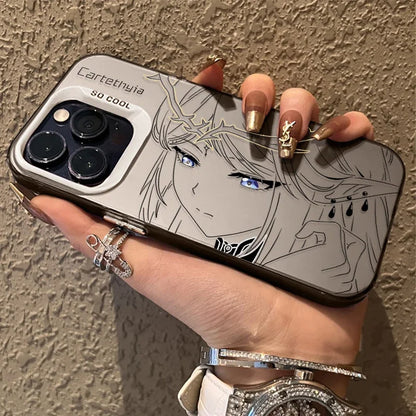 Wuthering Waves Cartethyia Case for IPhone 17 17 Air 17Pro 17 Pro Max 16 15 14 13 12 11 Plus 16E Cover Capa Anti-Knock